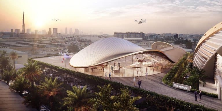 Foster + Partners develops a cutting-edge concept design for Dubai vertiport terminal Foster + Partners develops a cutting-edge concept design for Dubai vertiport terminal