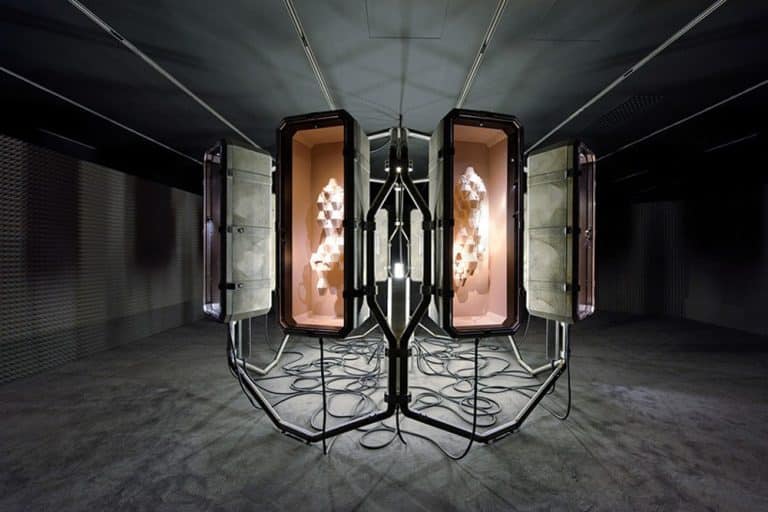 Didier Faustino installation for Hermès and Pierre Hardy Didier Faustino Hermès and Pierre Hardy