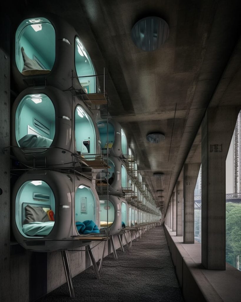 Modular Pods Under Bridges: A Sustainable Solution for Homelessness by Shail Patel