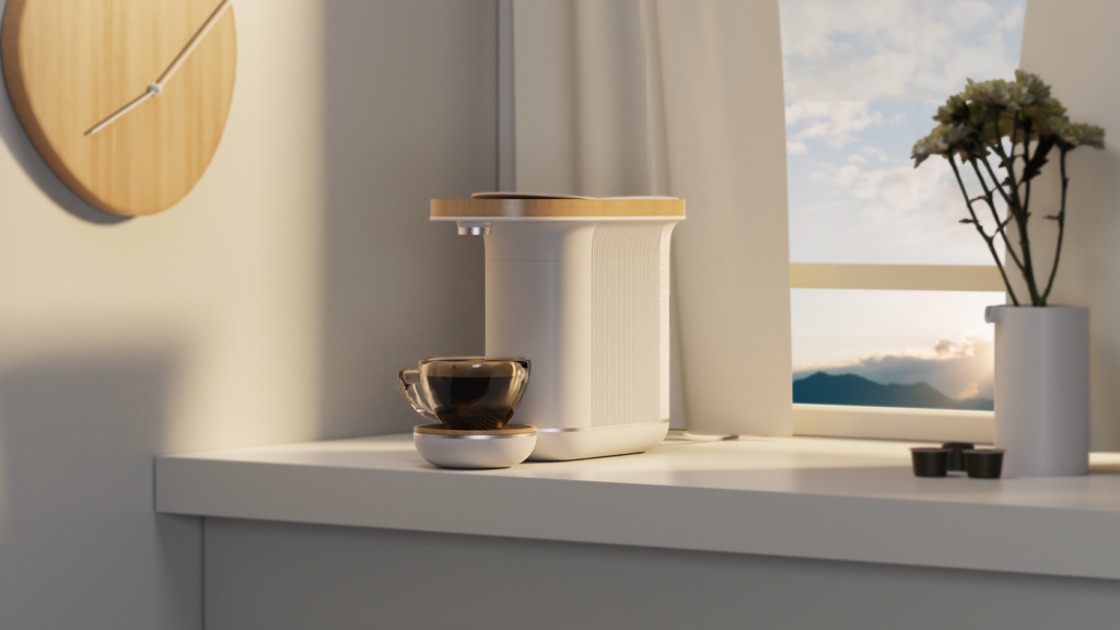 Woolly: A Capsule Coffee Machine for Blissful Mornings