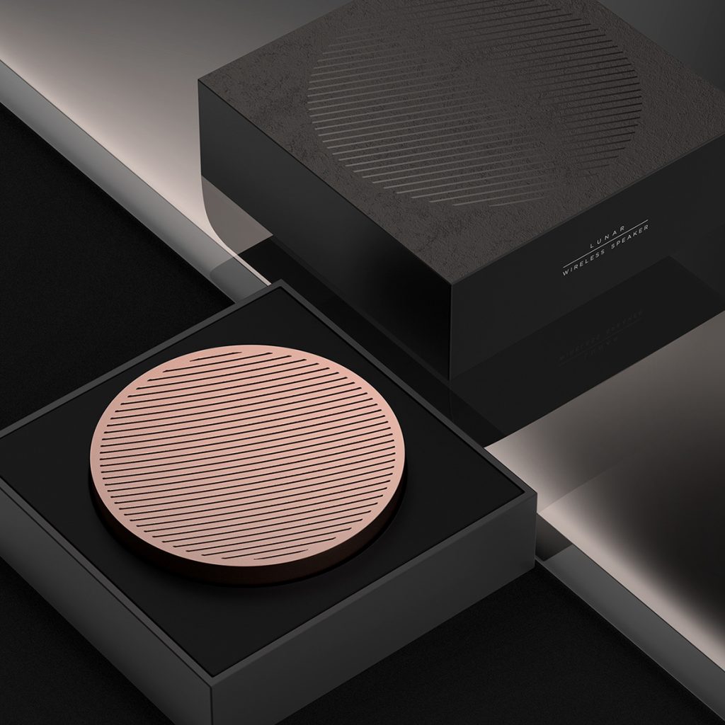 Introducing the Lunar Wireless Speaker: Fusion of Minimalism and Functionality