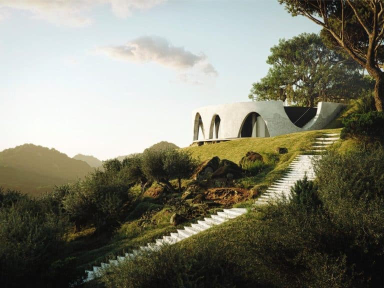 Bartosz Domiczek Sets Henge Hill House Upon The Footprints Of The Old Farm Storage Bartosz Domiczek Sets Henge Hill House