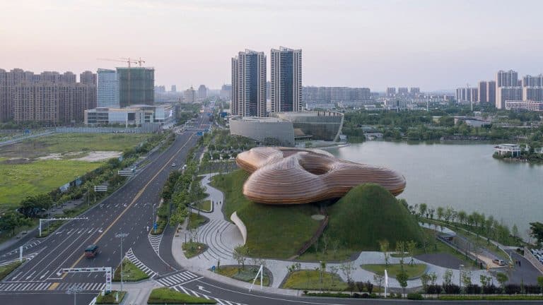 CROX Transforms The Sound By Musical Instrument Into Architectural Form CROX Transforms The Sound By Musical Instrument Into Architectural Form