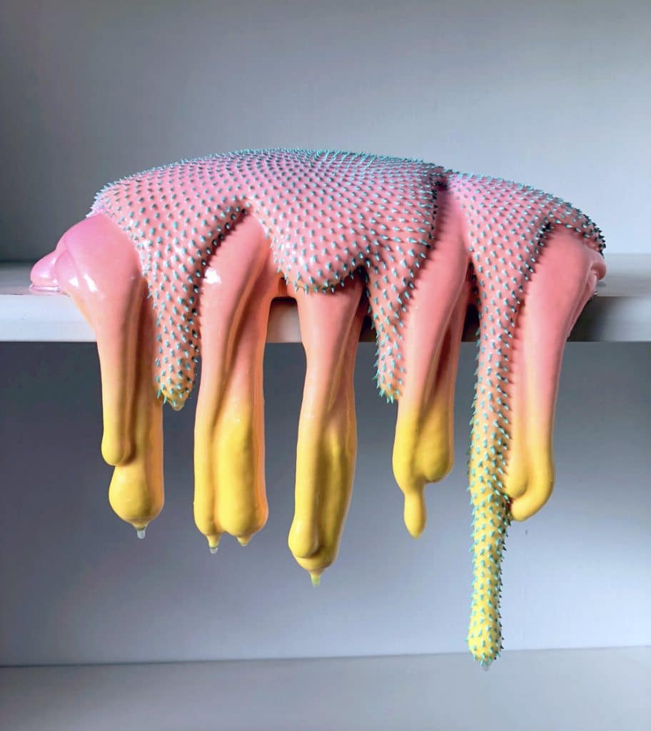 Dan Lam Crafts Colorful Art Of Neon Drips, Blobs, And Squishes