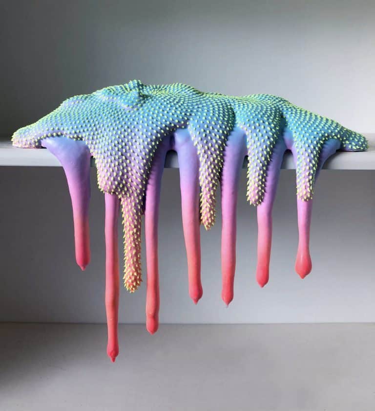 Dan Lam Crafts Colorful Art Of Neon Drips, Blobs, And Squishes Dan Lam Crafts Colorful Art Of Neon Drips, Blobs, And Squishes