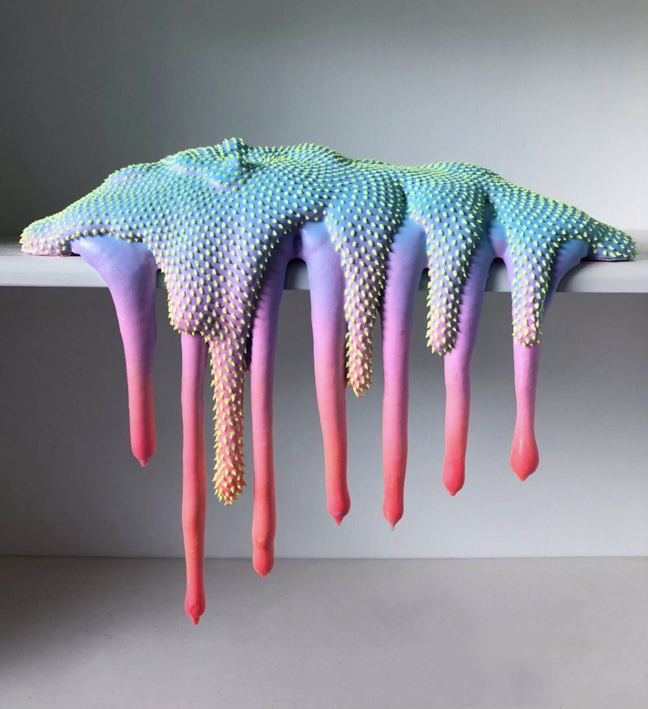 Dan Lam Crafts Colorful Art Of Neon Drips, Blobs, And Squishes