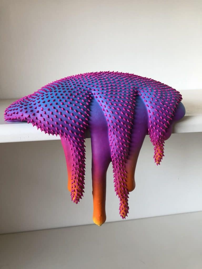 Dan Lam Crafts Colorful Art Of Neon Drips, Blobs, And Squishes