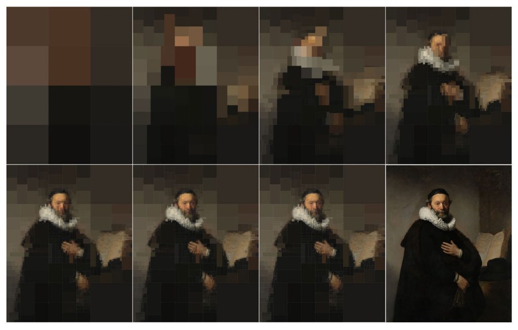 Dimitris Ladopoulos Creates Algorithmically Subdivided Paintings.