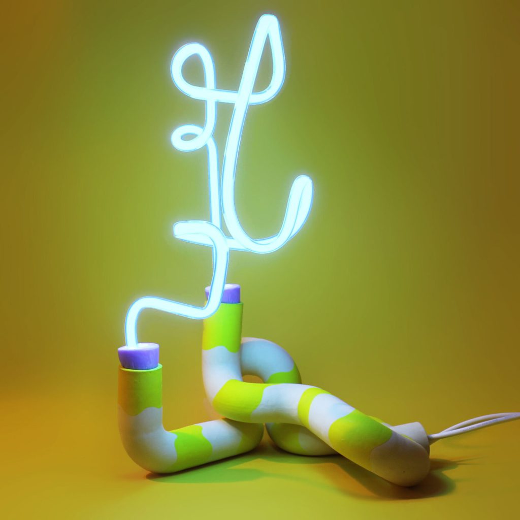 Erin Smith Creates Noodle Lamps