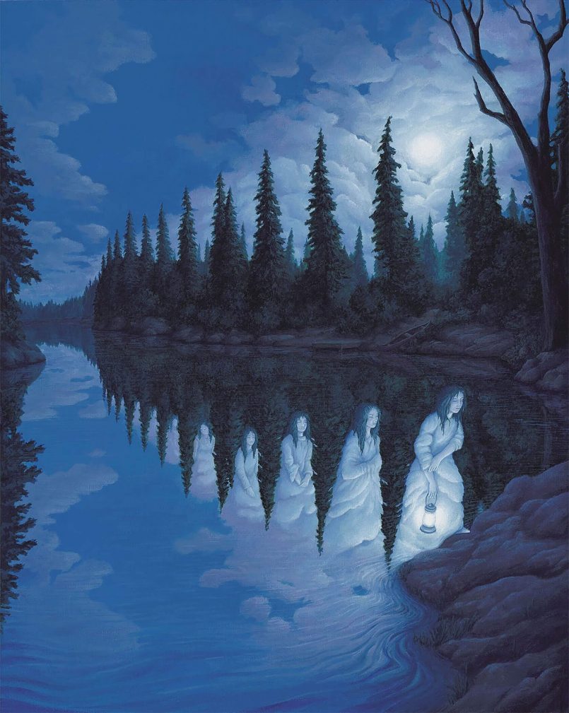Unveiling the Marvels of Perception through Surreal Paintings By Rob Gonsalves
