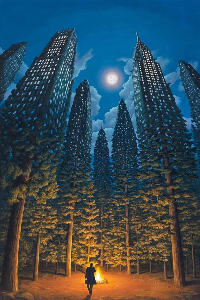 Unveiling the Marvels of Perception through Surreal Paintings By Rob Gonsalves