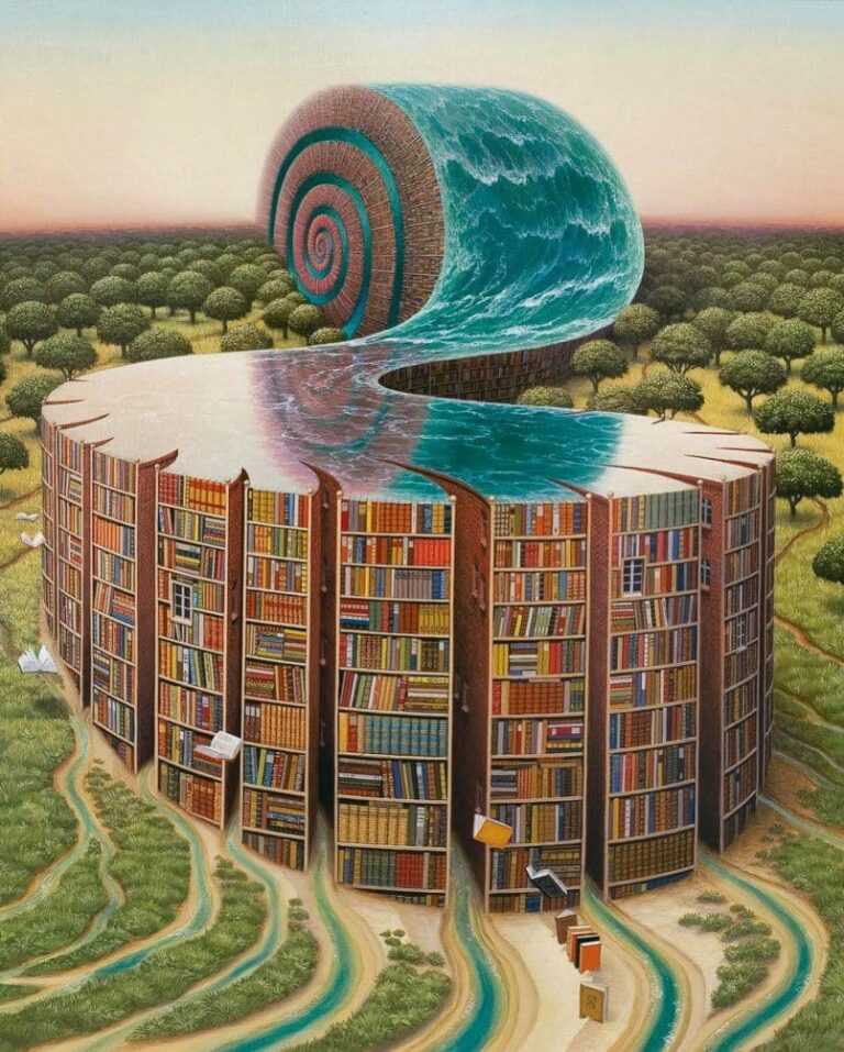 Unveiling the Marvels of Perception through Surreal Paintings By Rob Gonsalves