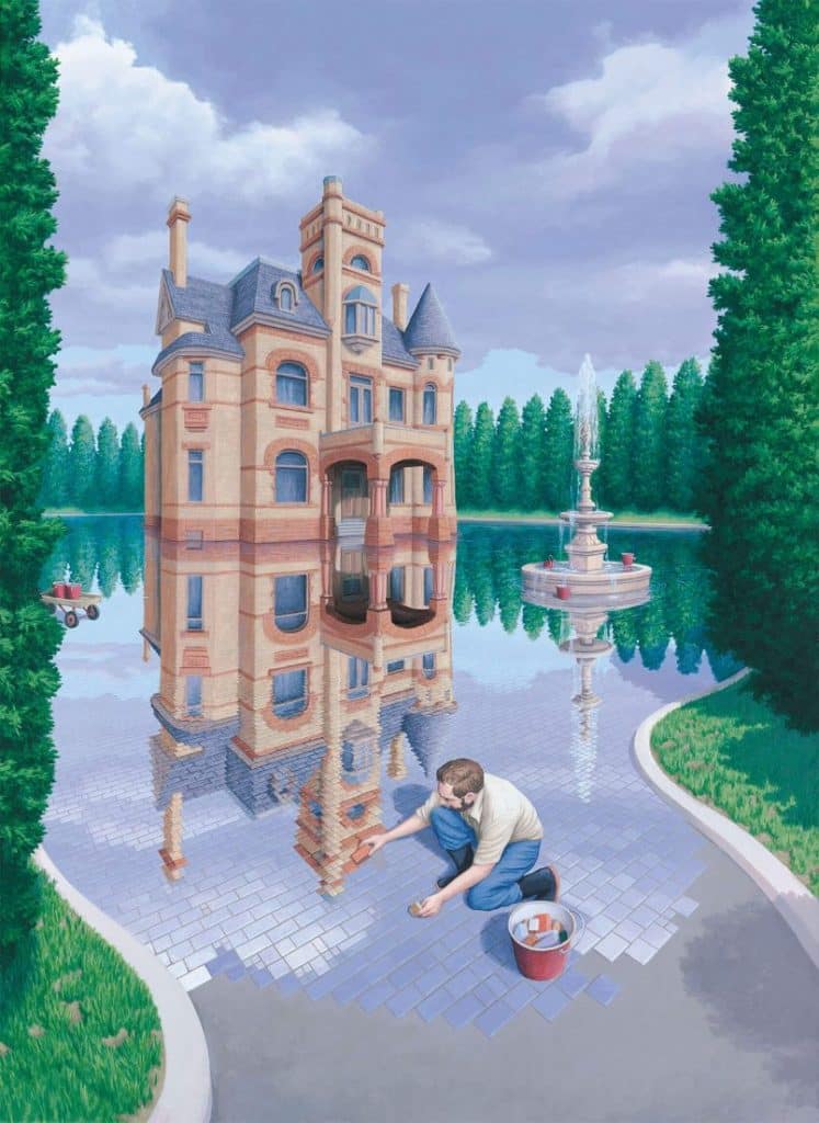 Unveiling the Marvels of Perception through Surreal Paintings By Rob Gonsalves