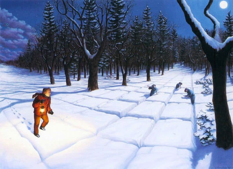 Unveiling the Marvels of Perception through Surreal Paintings By Rob Gonsalves