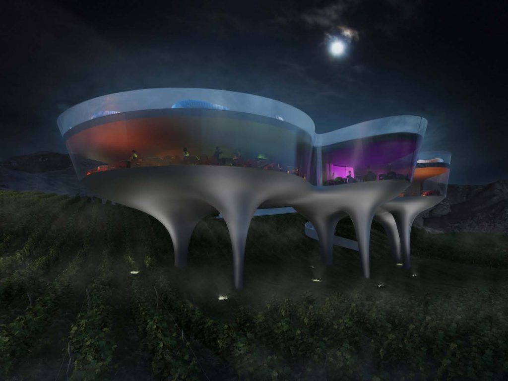 Wine Pavilion Napa 1: A Harmonious Fusion of Wine and Architecture