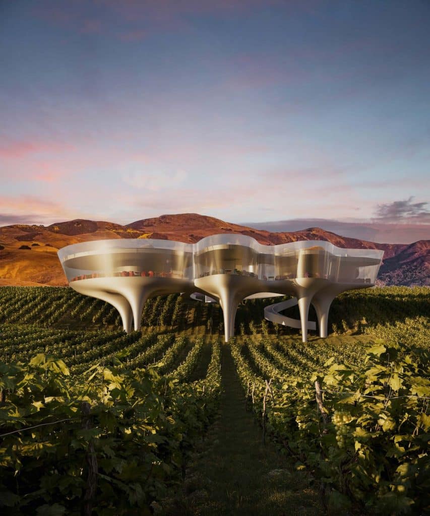 Wine Pavilion Napa 1: A Harmonious Fusion of Wine and Architecture