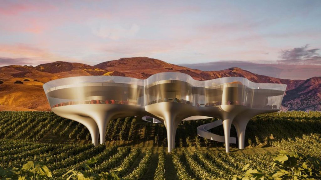 Wine Pavilion Napa 1: A Harmonious Fusion of Wine and Architecture