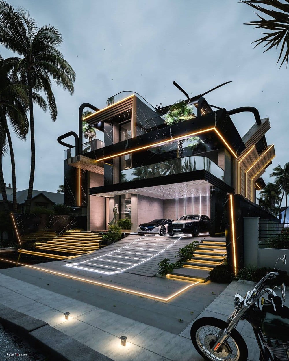 Glide House or 517 A Modern Villa Redefining Residential Architecture