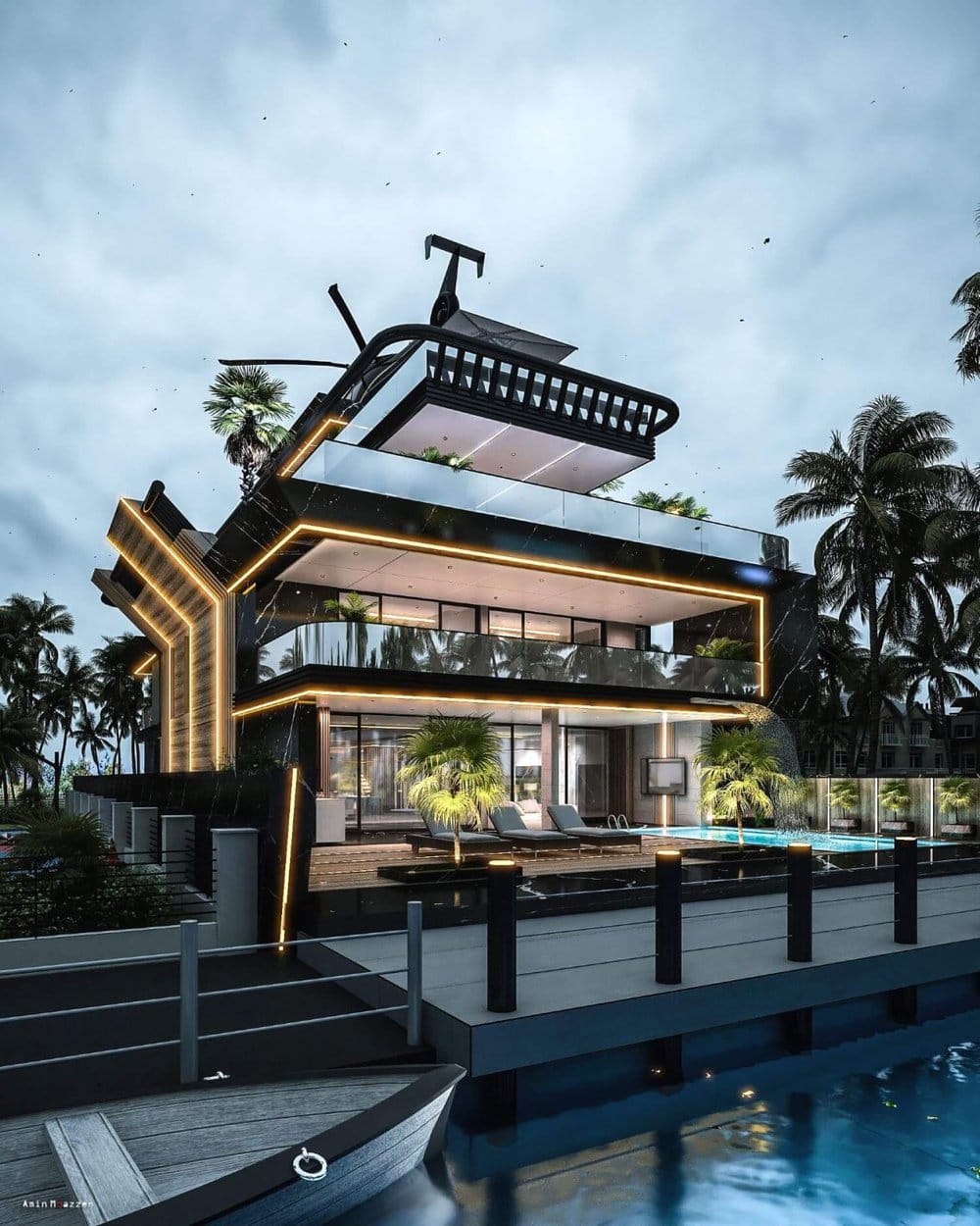 Glide House or 517 A Modern Villa Redefining Residential Architecture
