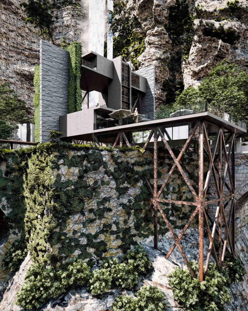 A Harmonious Fusion of Nature and Architecture at The FlyFall