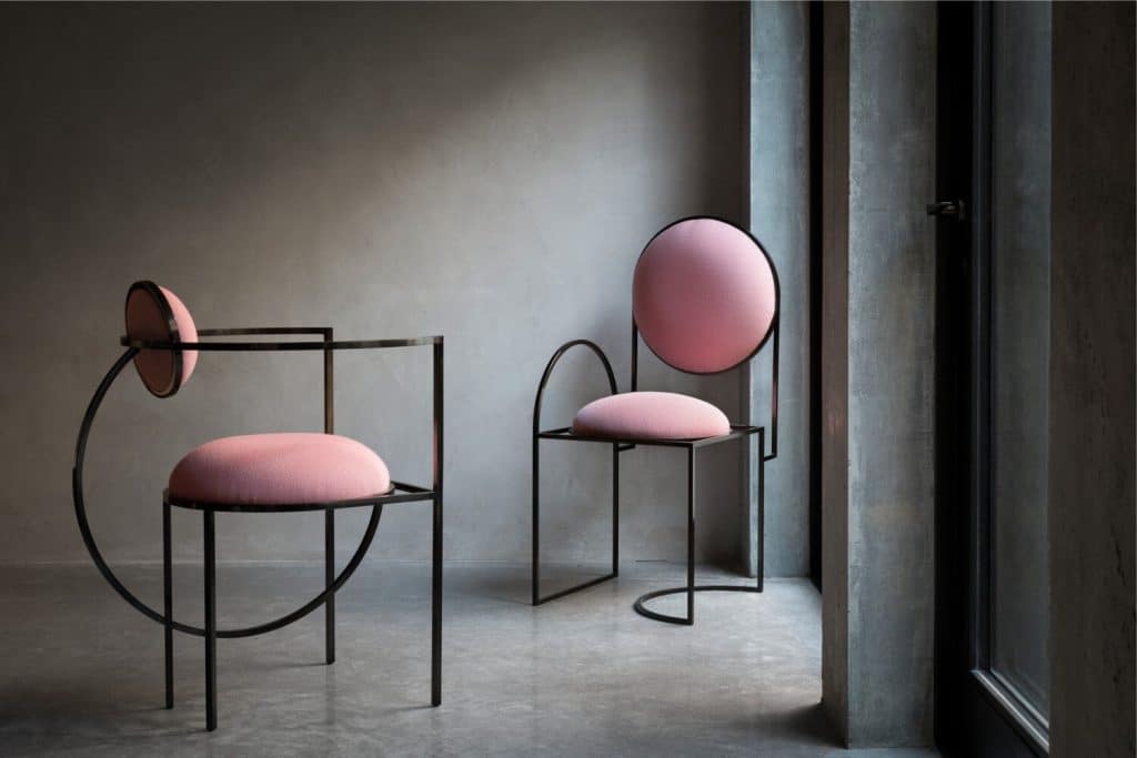 Lara Bohinc Develops Stellar Themes In Lunar And Orbit Chair Collection