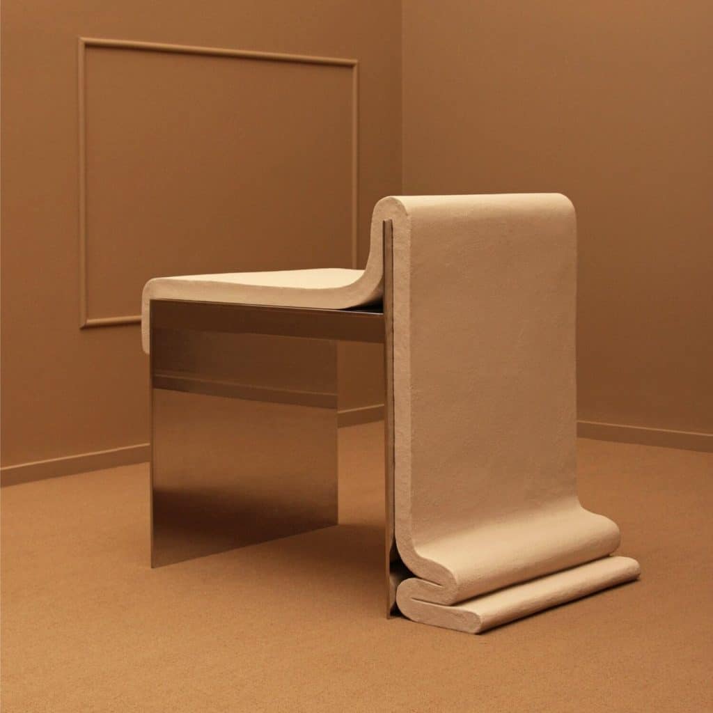 Bower Studios Visual Atelier 8 Concrete Melt Chair 7