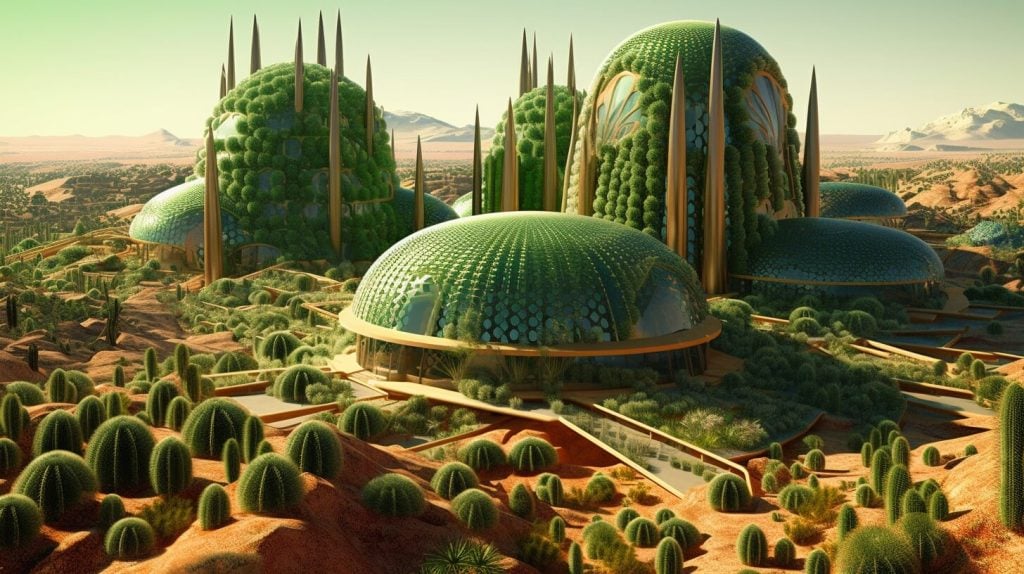 Habitable Cacti : Designing Sustainable Settlements on Mars