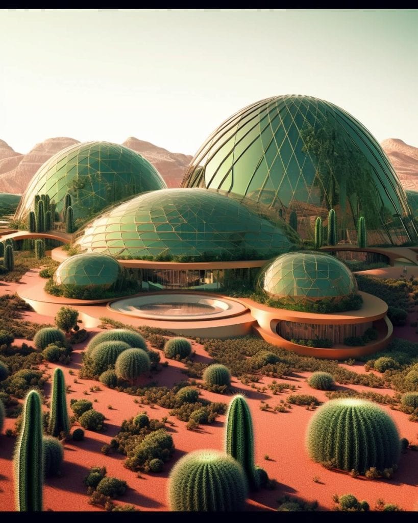 Habitable Cacti : Designing Sustainable Settlements on Mars