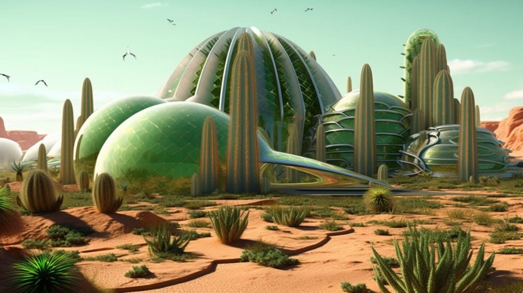 Habitable Cacti : Designing Sustainable Settlements on Mars