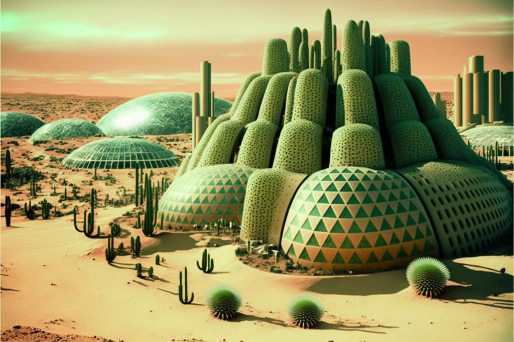 Habitable Cacti : Designing Sustainable Settlements on Mars