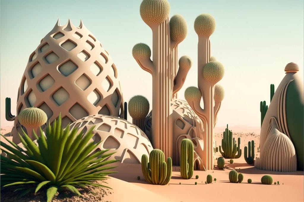 Habitable Cacti : Designing Sustainable Settlements on Mars