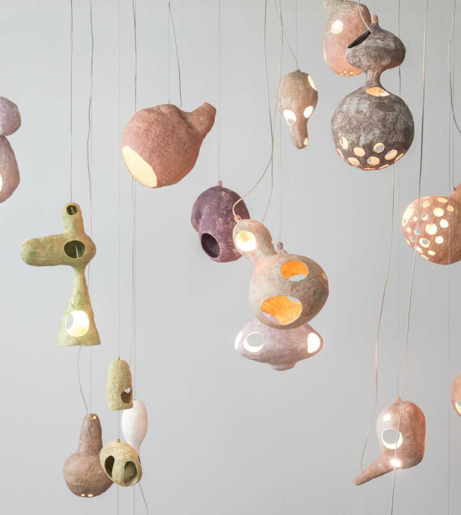 Yuko Nishikawa Defies Gravity With Ceramic Lightning Collection