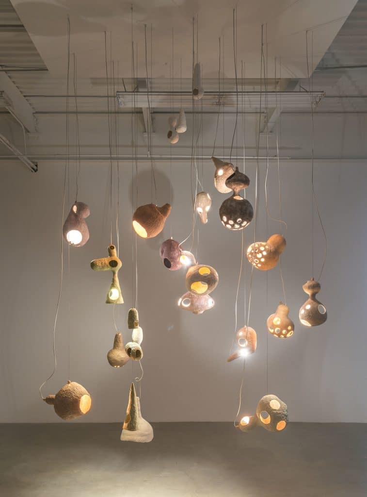 Yuko Nishikawa Defies Gravity With Ceramic Lightning Collection