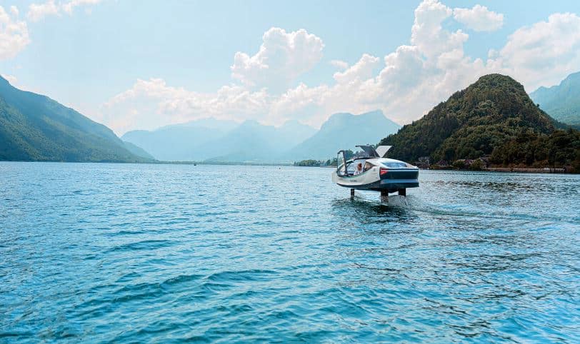 Electric Flying Water Taxi Takes Off in France: SeaBubbles Introduces Zero-Emission Hydrofoil Transport