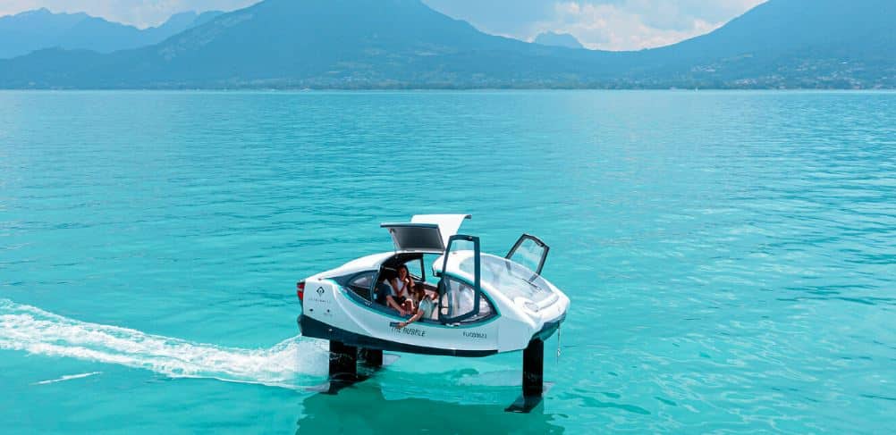 Electric Flying Water Taxi Takes Off in France: SeaBubbles Introduces Zero-Emission Hydrofoil Transport