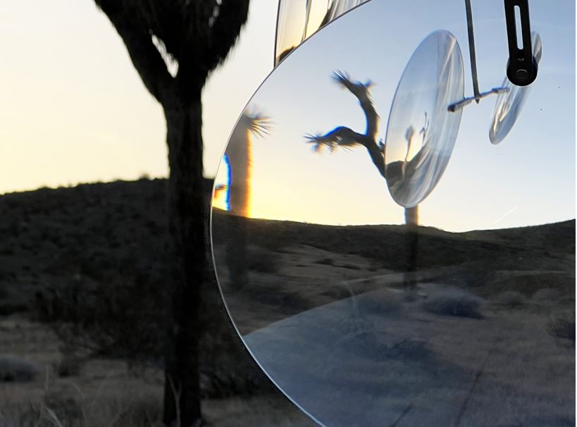 Vincent Leroy's Floating Lenses: Harmonizing Reality and Illusion in Joshua Tree