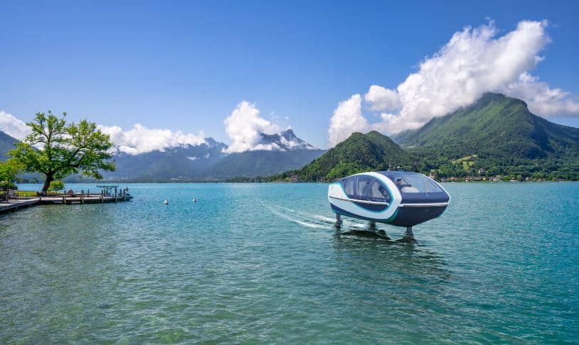 Electric Flying Water Taxi Takes Off in France: SeaBubbles Introduces Zero-Emission Hydrofoil Transport