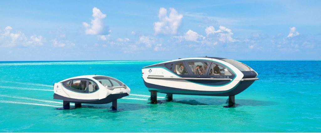 Electric Flying Water Taxi Takes Off in France: SeaBubbles Introduces Zero-Emission Hydrofoil Transport