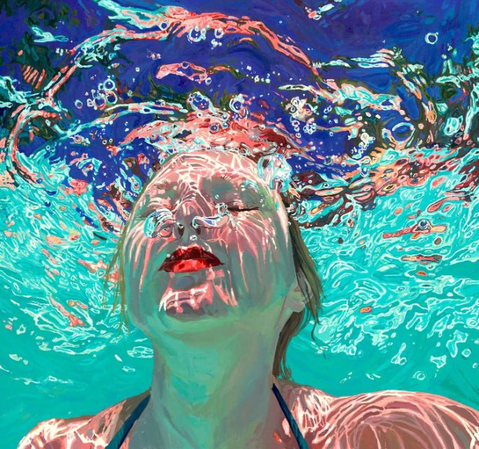 Swimming In The Nostalgic Oil Paintings Of Samantha French