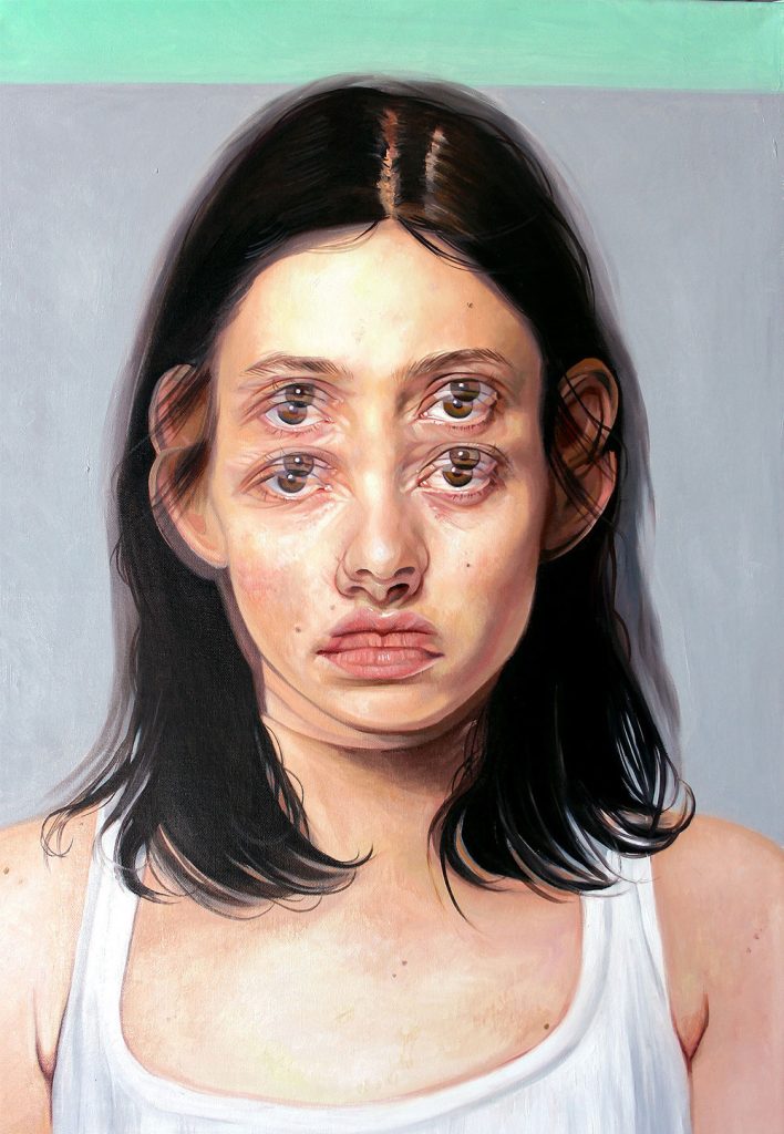 Alex Garant's Double Vision Paintings Daze Viewers