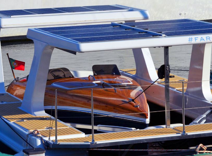 Faro Powerdock: The Eco-Friendly Solar Docking Station for Electric Boats