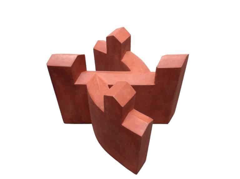 Alexander Lichtveld Communicates With Participants Of Imaginary Trias Serica Town Rustic wooden chess king piece on white background.