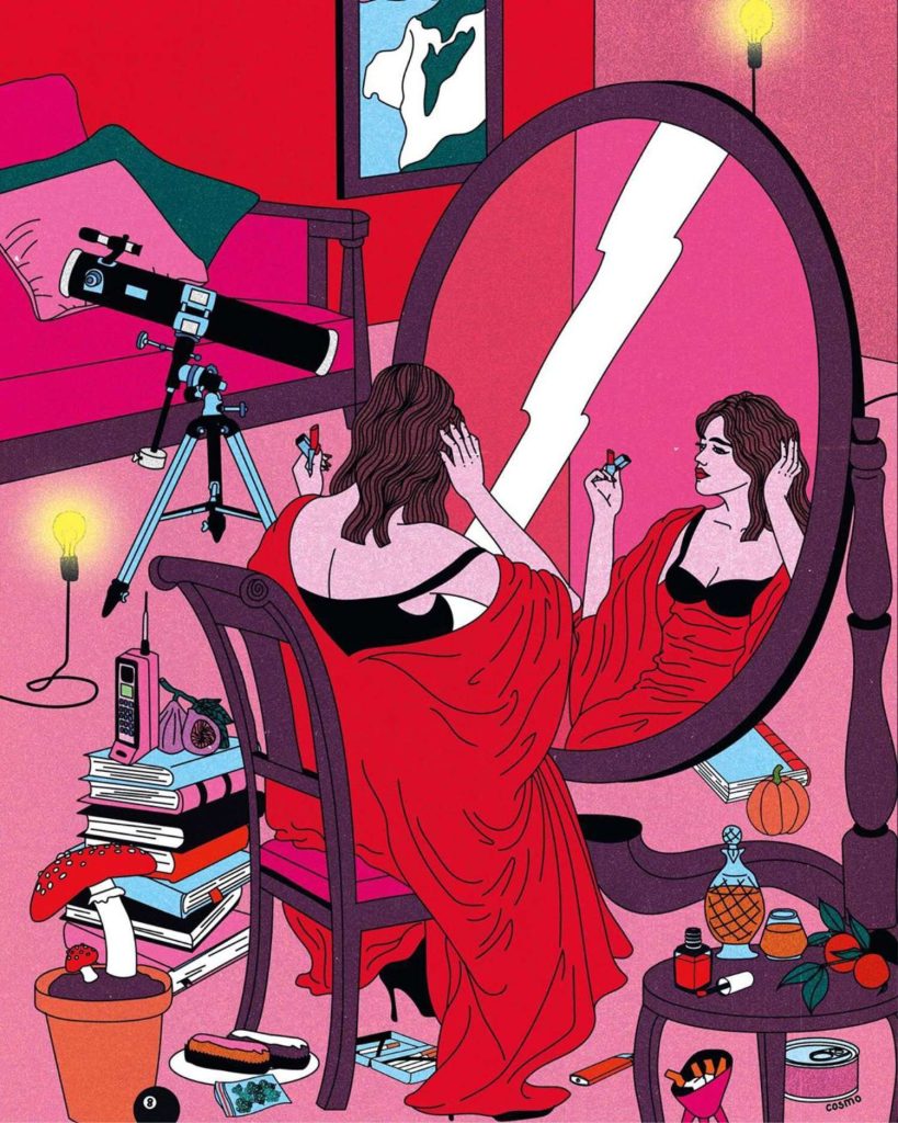 The Comic Style Of Cosmo Is Irresistibly Rich In Narrative And Color