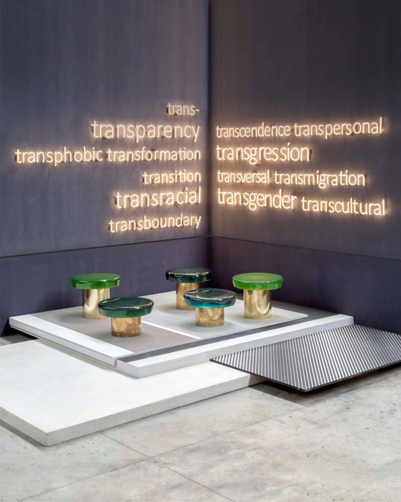 Draga & Aurel Designs Jade Coffee Tables In "Transparency Matters" Collection