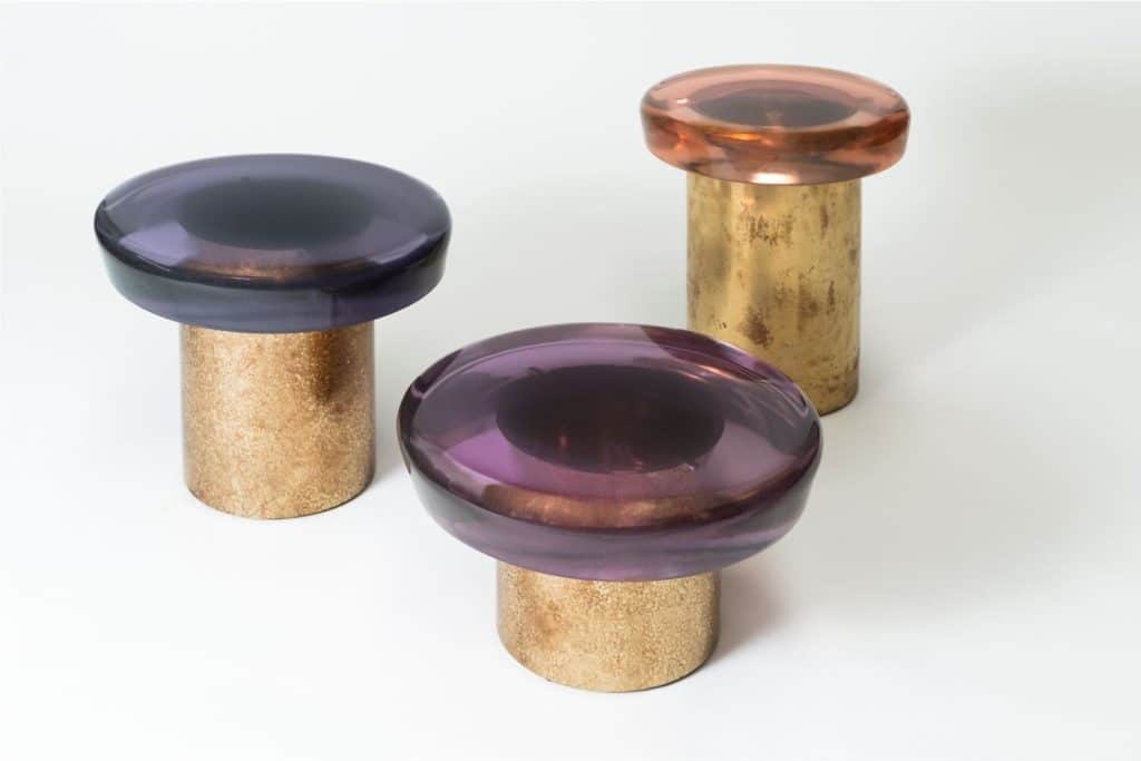 Draga & Aurel Designs Jade Coffee Tables In "Transparency Matters" Collection