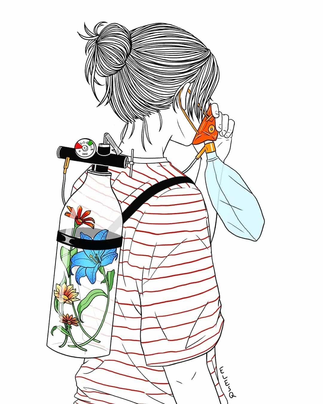 Gas mask gas mask for pollution protection illustration.