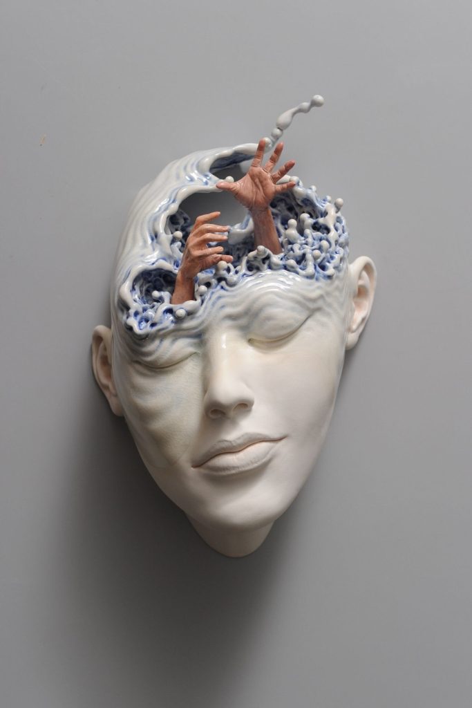 Johnson Tsang Creates Sculptures Of The Human Face With Porcelain