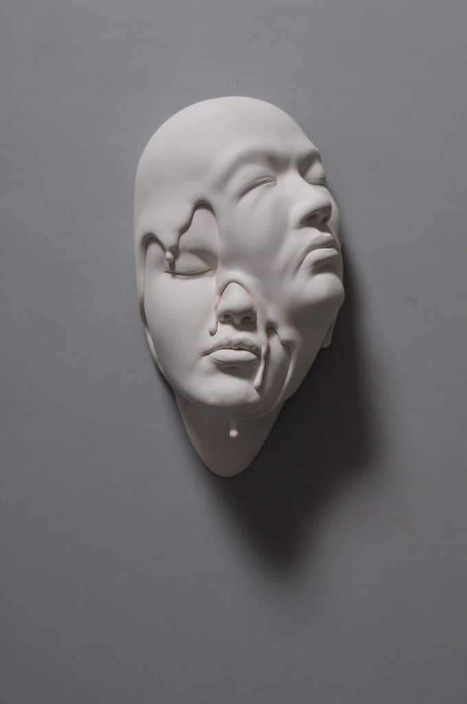 Johnson Tsang Creates Sculptures Of The Human Face With Porcelain