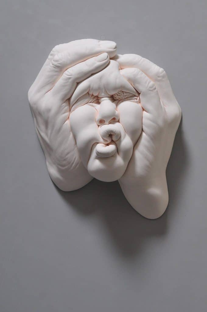 Johnson Tsang Creates Sculptures Of The Human Face With Porcelain