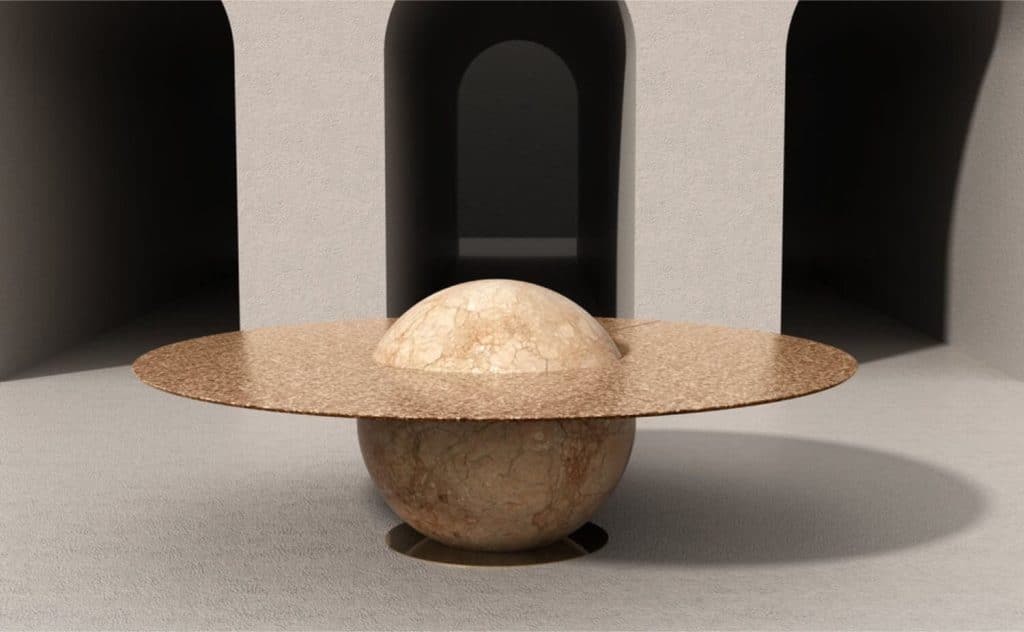 Astral Tables' Utopian Geometry By Marc Ange